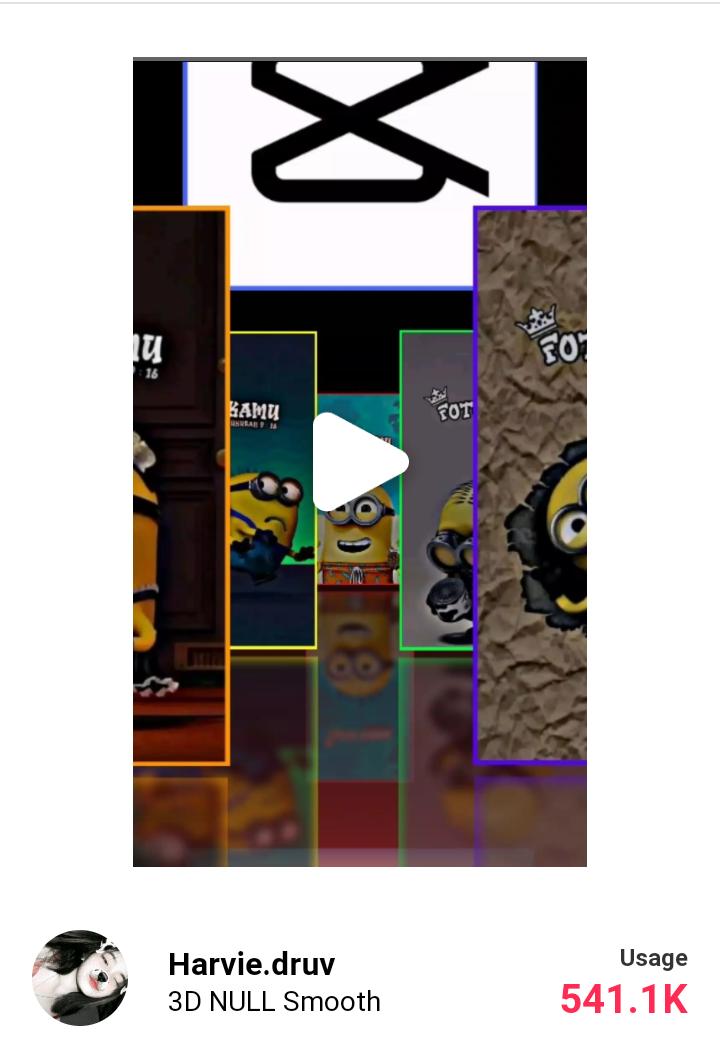 3d smooth image capcut template