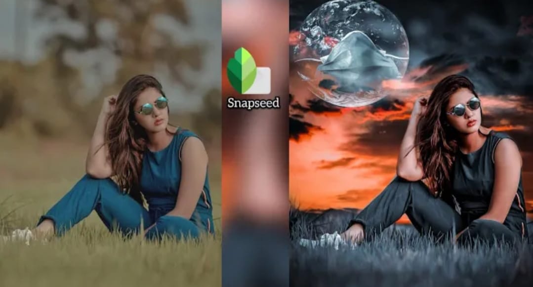 how to Change photo background in snapseed - nick technical